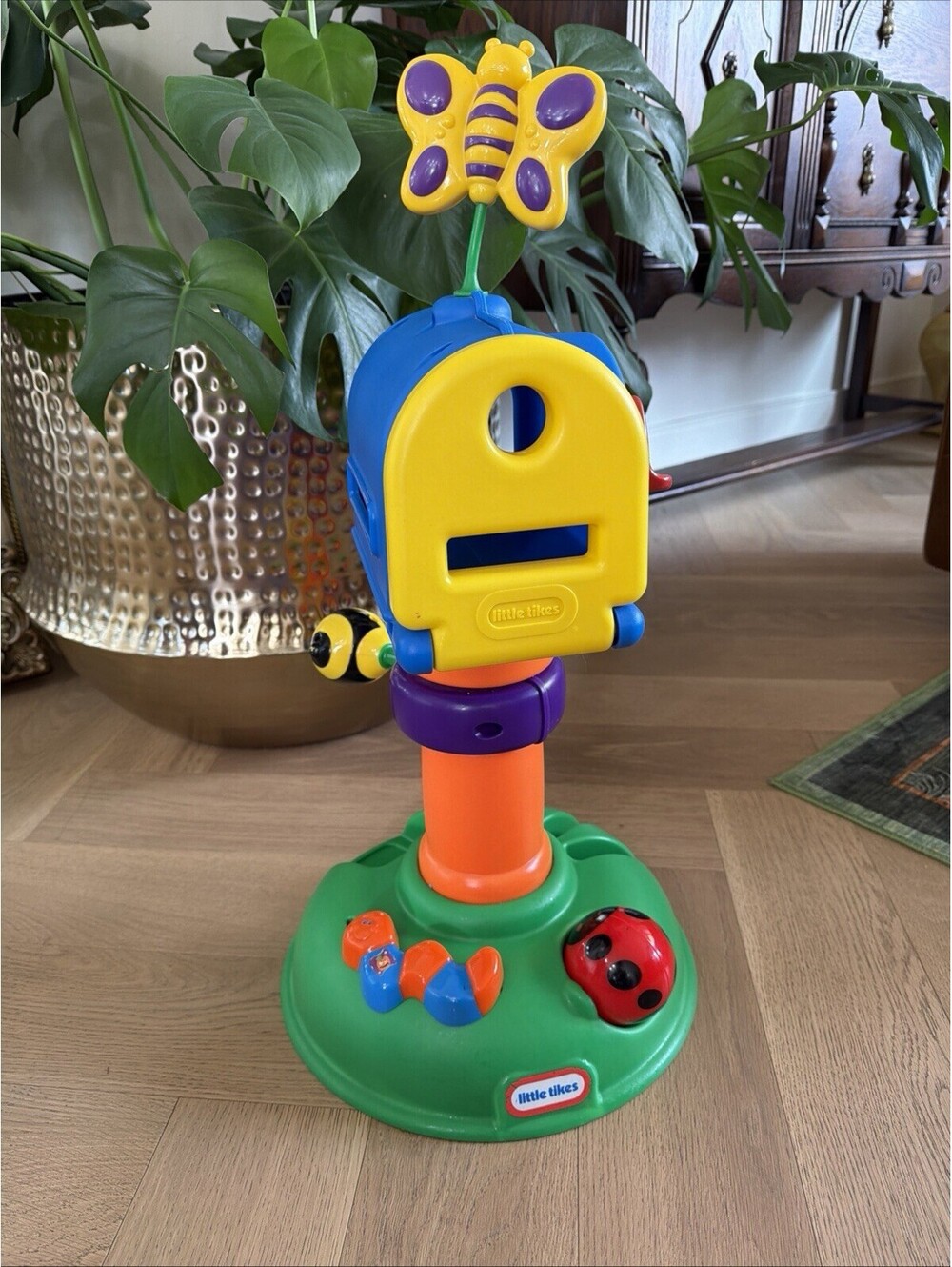 Vintage Little Tikes Busy Bee Buzz About Interactive Mailbox Butterfly